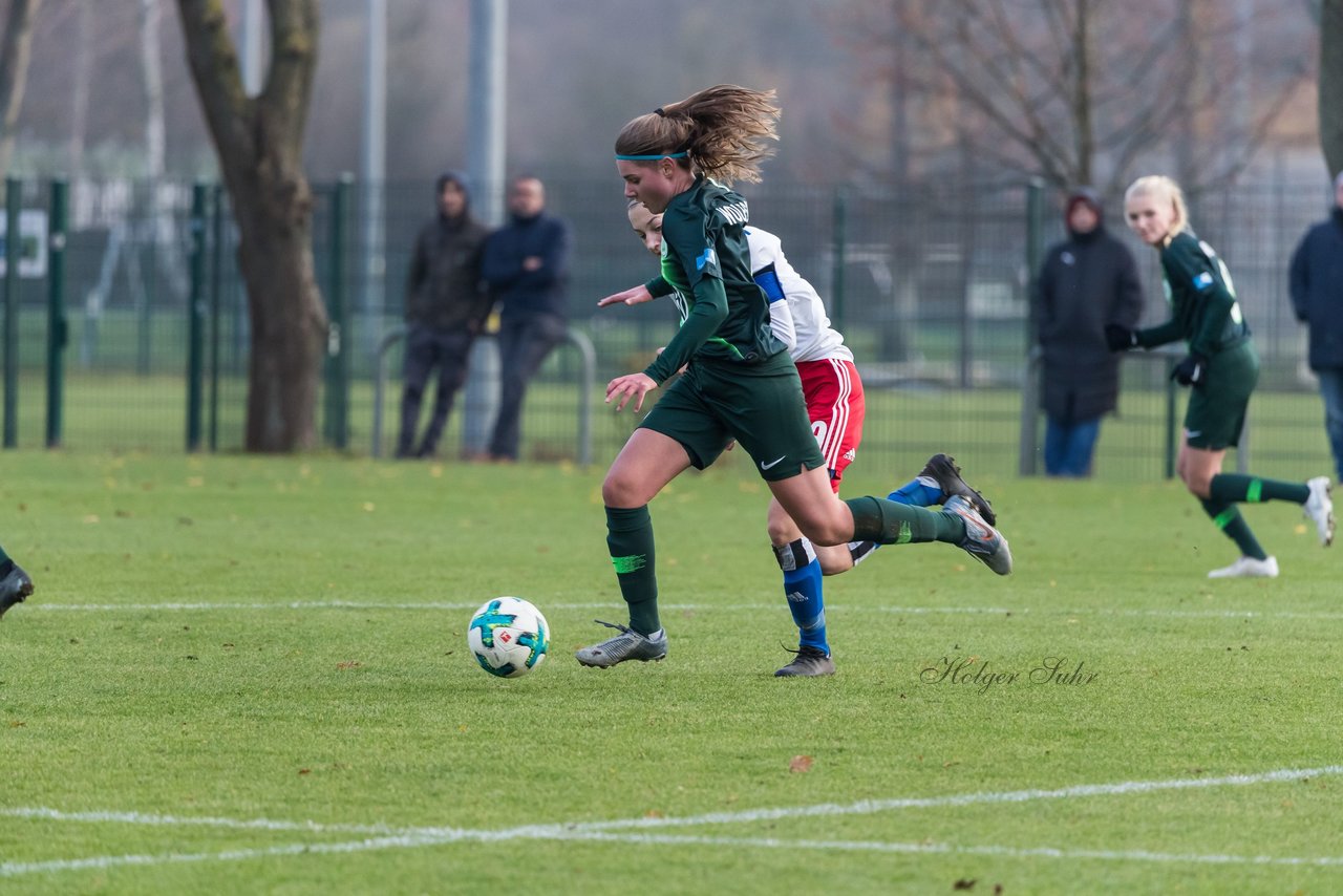 Bild 178 - B-Juniorinnen HSV - VfL Wolfsburg : Ergebnis: 2:1